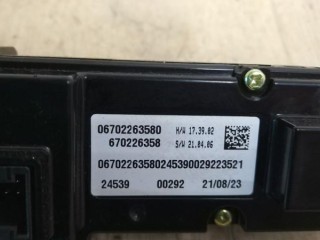 Блок управления печки/климат-контроля, ориг. номер 06702263580, MASERATI LEVANTE SUV
