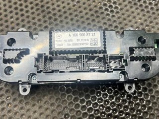 Блок управления печки/климат-контроля, ориг. номер A1669008721, MERCEDES-BENZ GLE W166 04/2015 - 10/2018