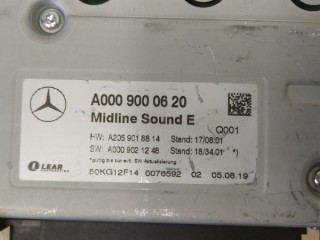 Усилитель музыкальный, ориг. номер A2059018814, MERCEDES-BENZ C-CLASS W205 07/2013 -