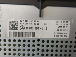 Монитор, ориг. номер A2059004113, MERCEDES-BENZ C-CLASS W205 07/2013 -