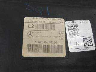 Фара левая, ориг. номер A1669064203, MERCEDES-BENZ GLE W166 04/2015 - 10/2018