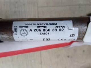 Подушка безопасности боковая (шторка) правая, ориг. номер A2068603902, MERCEDES-BENZ C-CLASS W206 02/2021 - /2026