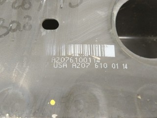 Усилитель бампера заднего, ориг. номер A2076100114, MERCEDES-BENZ C-CLASS W204 01/2007 - 01/2015