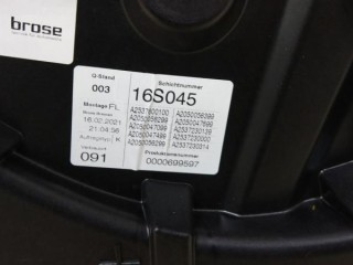 Стеклоподъемник передний левый, ориг. номер A2050058299, MERCEDES-BENZ EQC N293 05/2019 - 07/2023