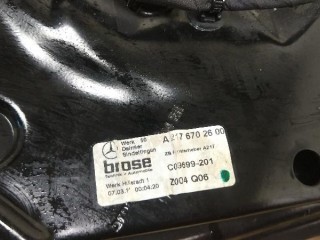Стеклоподъемник задний правый, ориг. номер A2176702600, MERCEDES-BENZ S-CLASS купе C217 04/2014 -