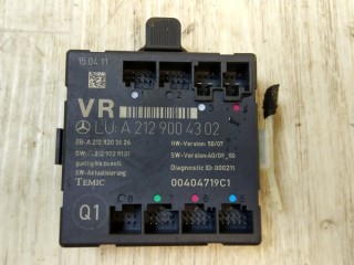 Блок комфорта, ориг. номер A2129004302, MERCEDES-BENZ E-CLASS W212 01/2009 - 12/2016