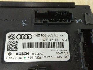 Блок комфорта Volkswagen Touareg, ориг. номер 4H0907063BL, VW TOUAREG 2010-2014