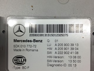Блок предохранителей, ориг. номер A2059003913, MERCEDES-BENZ C-CLASS W205 07/2013 -