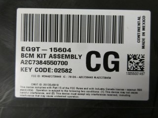 Блок предохранителей, ориг. номер EG9T15604CG, FORD MONDEO V седан