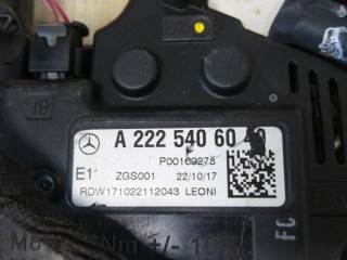 Блок предохранителей, ориг. номер A2225406040, MERCEDES-BENZ S-CLASS W222, V222, X222 05/2013 -