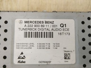 Блок радио, ориг. номер A2229008911, MERCEDES-BENZ C-CLASS W205 07/2013 -