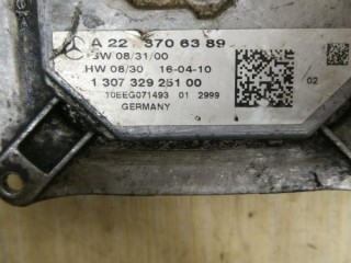 Блок розжига ксенона, ориг. номер A2218706389, MERCEDES-BENZ S-CLASS W221 09/2005 - 12/2013