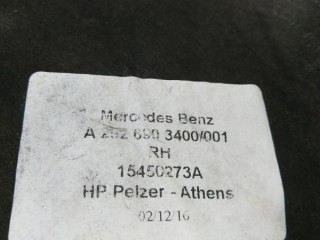 Защита арок задняя правая (подкрылок), ориг. номер A2926903400, MERCEDES-BENZ GLE Coupe C292 03/2015 - 10/2019