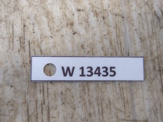 Минусовой провод аккумулятора, ориг. номер A1665420418, MERCEDES-BENZ C-CLASS W204 01/2007 - 01/2015