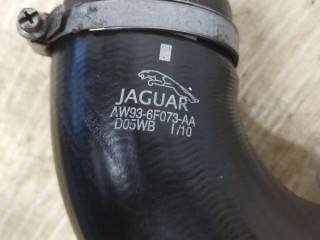 Патрубок интеркулера, ориг. номер AW936F073AA, JAGUAR XJ X351 10/2009 -