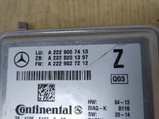 Камера переднего вида, ориг. номер A2229007413, MERCEDES-BENZ S-CLASS W222, V222, X222 05/2013 -