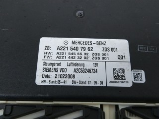 Блок управления пневмоподвеской, ориг. номер A2215407962, MERCEDES-BENZ S-CLASS W221 09/2005 - 12/2013