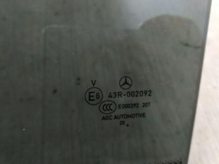 Стекло двери задней левой, ориг. номер A2937350300, MERCEDES-BENZ EQC N293 05/2019 - 07/2023