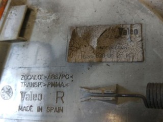 Поворотник правый, ориг. номер A6388200121, MERCEDES-BENZ VITO Фургон W638 03/1997 - 07/2003