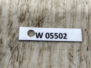 Насадка на глушитель правая, ориг. номер W05502, MERCEDES-BENZ C-CLASS W204 01/2007 - 01/2015