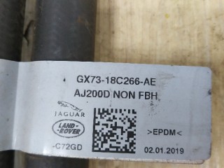 Патрубок радиатора, ориг. номер GX7318C266AE, JAGUAR F-PACE X761 09/2015 -