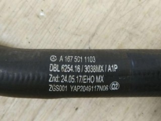 Патрубок радиатора, ориг. номер A1675011103, MERCEDES-BENZ GLE W167 01/2019 - 12/2025