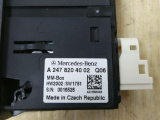Разъем AUX / USB, ориг. номер A2478204002, MERCEDES-BENZ GLC Coupe C253 06/2016 -