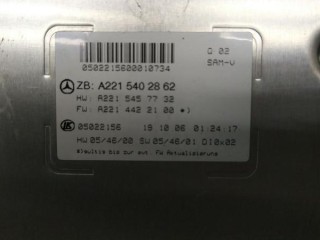 Блок SAM, ориг. номер A2215402862, MERCEDES-BENZ S-CLASS W221 09/2005 - 12/2013