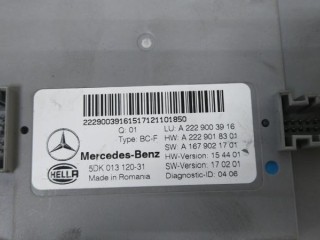 Блок SAM, ориг. номер A2229003916, MERCEDES-BENZ S-CLASS W222, V222, X222 05/2013 -