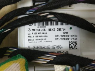Блок SAM, ориг. номер A1669008903, MERCEDES-BENZ M-CLASS W166 06/2011 - 12/2015