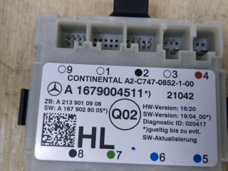 Блок управления двери задней левой, ориг. номер A1679004511, MERCEDES-BENZ EQC N293 05/2019 - 07/2023