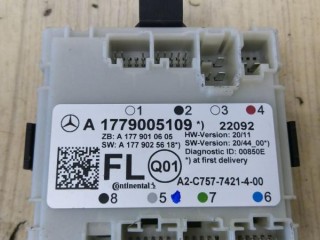 Блок управления двери передней левой, ориг. номер A1779005109, MERCEDES-BENZ GLA H247 02/2020 -