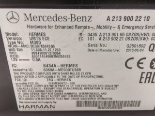 Блок аварийного вызова, ориг. номер A2139002210, MERCEDES-BENZ S-CLASS W222, V222, X222 05/2013 -