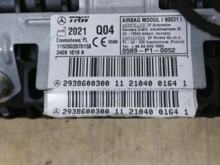 Подушка безопасности коленная, ориг. номер A2938600300, MERCEDES-BENZ EQC N293 05/2019 - 07/2023