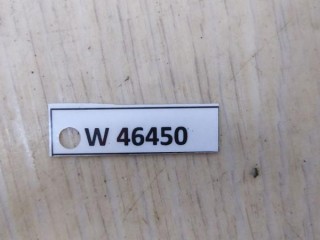Кронштейн крепления бампера заднего справа, ориг. номер A1678804200, MERCEDES-BENZ GLE W167 01/2019 - 12/2025