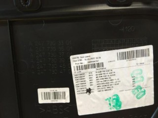 Обшивка двери задней левой (дверная карта), ориг. номер A2477300101, MERCEDES-BENZ GLA H247 02/2020 -