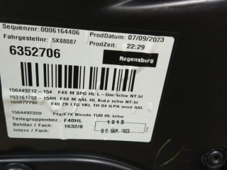Обшивка двери задней левой (дверная карта), ориг. номер 63527061, BMW 1 F40 07/2019 -