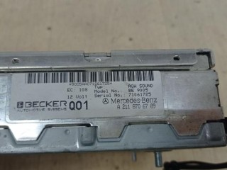 Усилитель музыкальный, ориг. номер A2118706789, MERCEDES-BENZ E-CLASS W211 03/2002 - 03/2009