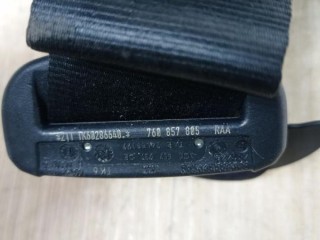 Ремень безопасности задний левый Volkswagen 760857805, ориг. номер 760857805, VW TOUAREG 2018-2023