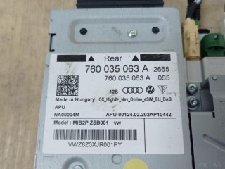 Магнитола Volkswagen 760035063A VW TOUAREG 2018-2023, 760035063A