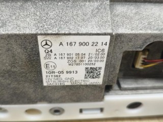 Щиток приборов (приборная панель) MERCEDES-BENZ GLE W167 01/2019 - 12/2025, левый руль, A1679002214