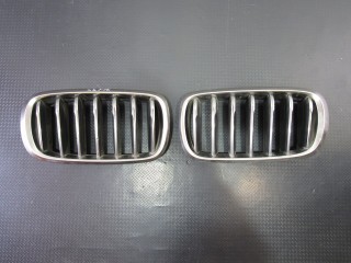 Решетка радиатора (ноздри) пара BMW X6 F16 2014-2020