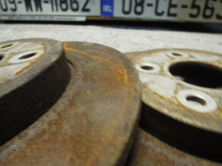 Диск тормозной задний, Ford Mondeo 3 2003-2007