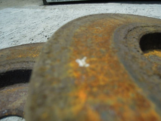 Диск тормозной задний, Ford Mondeo 3 2003-2007