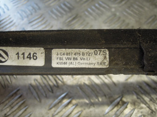 Молдинг стекла двери наружный, Volkswagen Passat B6 2005-2010