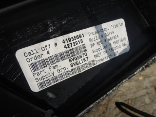 Обшивка багажника, BMW X5 E70 2010-2013