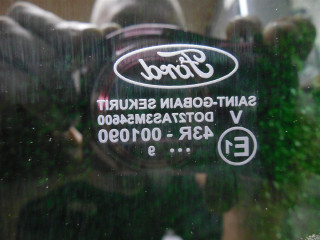 Стекло двери задней левой, Ford S-Max 2006-2010