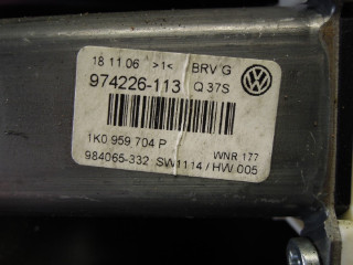 Стеклоподъемник электрический задний правый, Volkswagen Passat B6 2005-2010