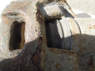 Суппорт передний левый, Opel Vectra C 2002-2005