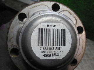 Полуось (приводной вал, ШРУС), ориг. номер 7524043, BMW X3 E83 2003-2006